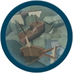 Sunken Secrets badge icon for Shipwreck